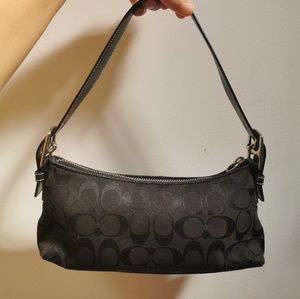 Coach small black bag